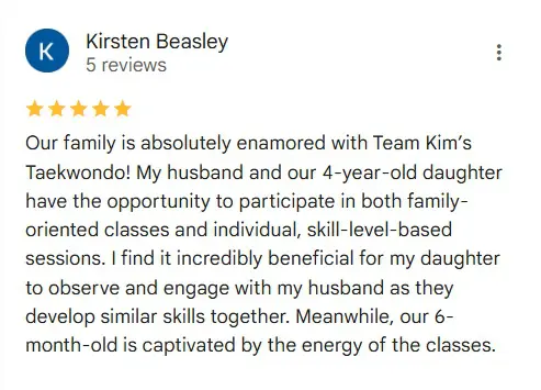 Preschool Martial Arts Classes | Team Kim's World Taekwondo