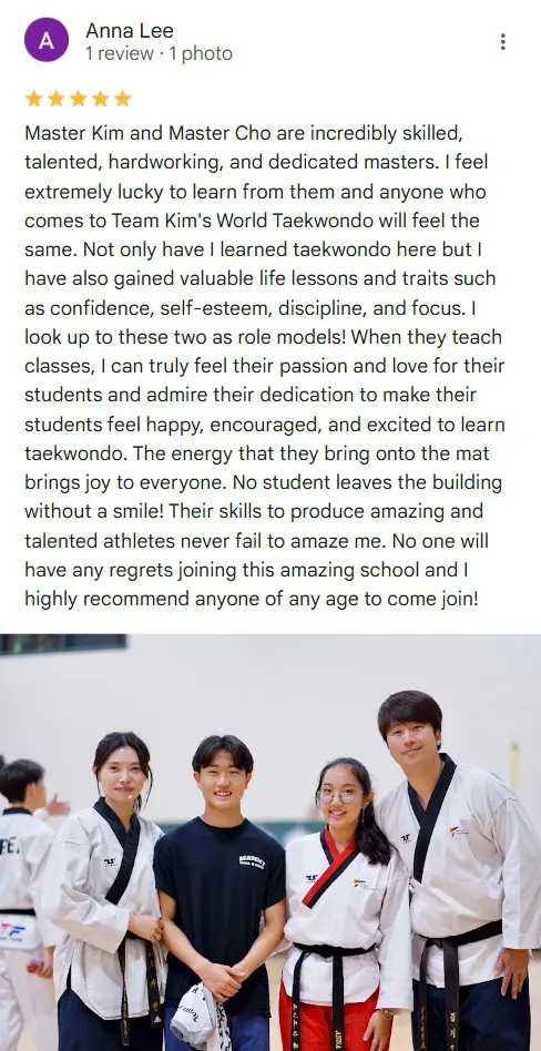 Martial Arts School Near Me in Magnolia | Team Kim's World Taekwondo